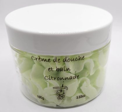 Chantilly de douche citronnade